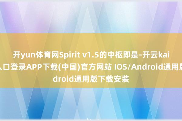 开yun体育网Spirit v1.5的中枢即是-开云kaiyun登录入口登录APP下载(中国)官方网站 IOS/Android通用版下载安装