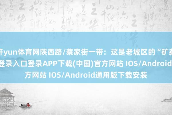 开yun体育网陕西路/蔡家街一带：这是老城区的“矿藏”-开云kaiyun登录入口登录APP下载(中国)官方网站 IOS/Android通用版下载安装